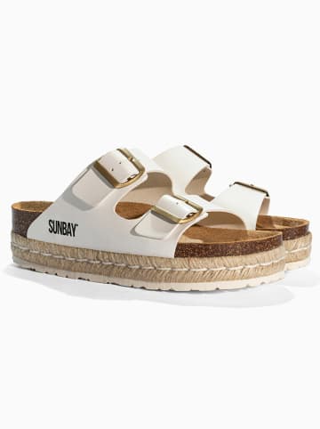 Sunbay Slippers "Orange" wit