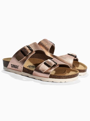 Sunbay Slippers "Lulally" roségoudkleurig