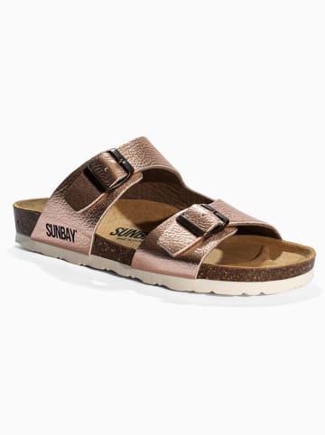 Sunbay Slippers "Lulally" roségoudkleurig
