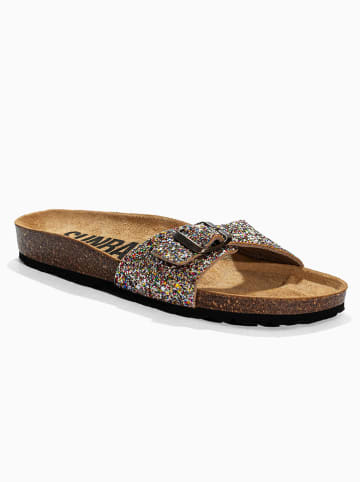 Sunbay Klapki "Jasmin" ze wzorem