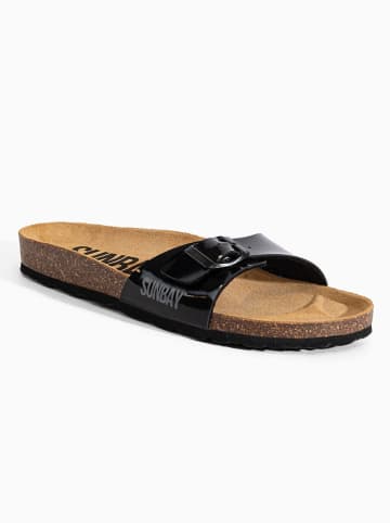 Sunbay Pantoletten "Jasmin" in Schwarz