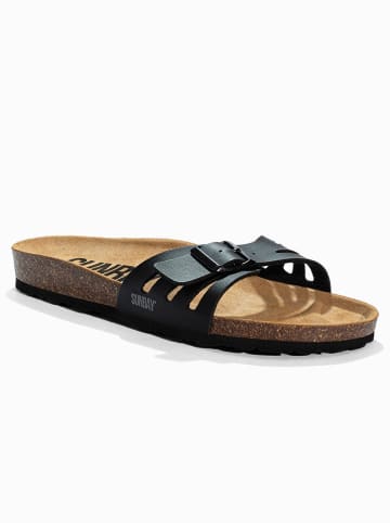 Sunbay Slippers "Freezia" zwart