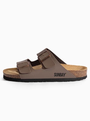 Sunbay Slippers "Balmain" taupe
