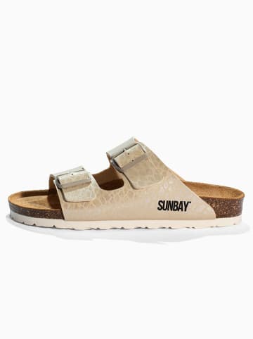 Sunbay Pantoletten "Trefle" in Gold