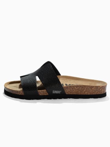 Sunbay Pantoletten "Jeel" in Schwarz