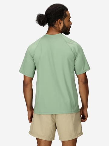 Marmot Functioneel shirt "Windridge Graphic" turquoise