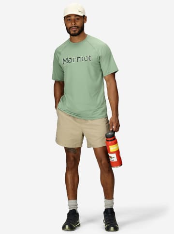 Marmot Funktionsshirt "Windridge Graphic" in Türkis