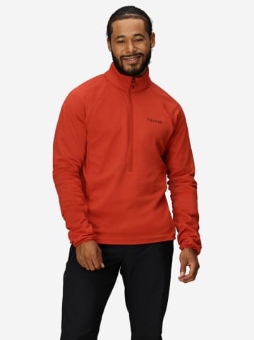 Marmot Bluza polarowa "Leconte" w kolorze czerwonym