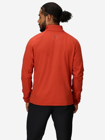 Marmot Bluza polarowa "Leconte" w kolorze czerwonym