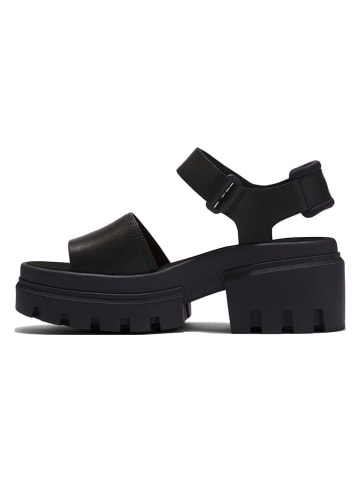 Timberland Leren sandalen "Everleigh" zwart
