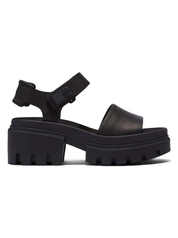 Timberland Leren sandalen "Everleigh" zwart