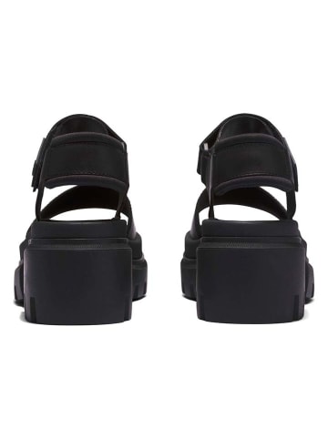 Timberland Leren sandalen "Everleigh" zwart