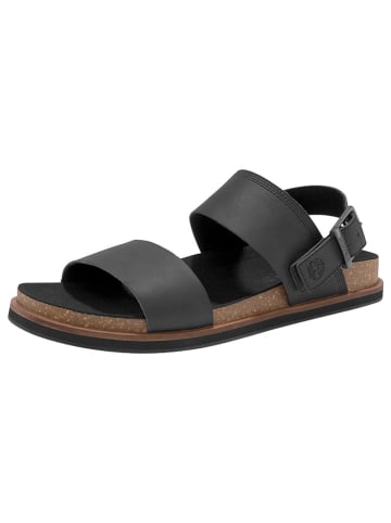 Timberland Leder-Sandalen "Amalfi Vibes" in Schwarz