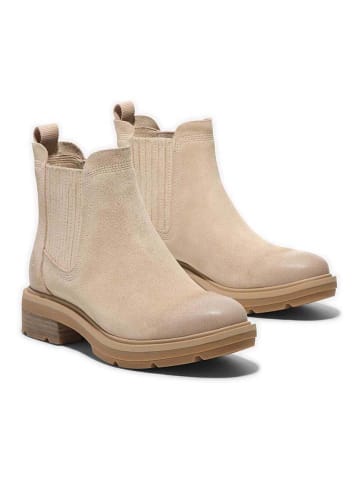 Timberland Leren chelseaboots "Brimfield" beige