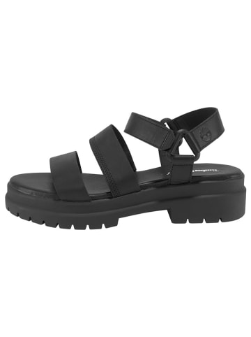 Timberland Leder-Sandalen "London Vibe 3" in Schwarz
