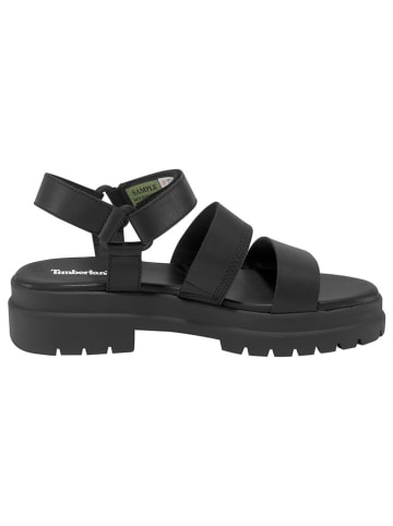 Timberland Leder-Sandalen "London Vibe 3" in Schwarz