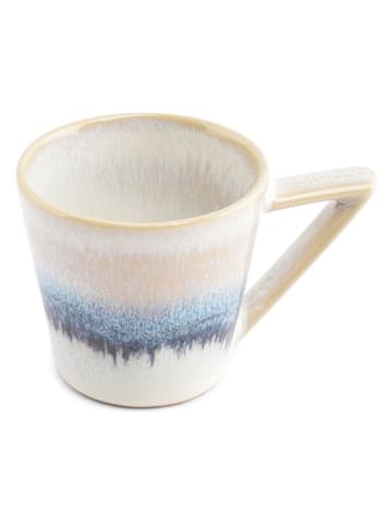 Salt and Pepper Filiżanki (4 szt.) "Stripes" w kolorze biało-niebieskim do mokki - 100 ml
