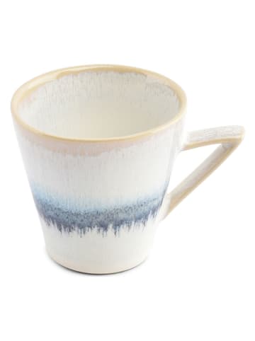 Salt and Pepper 4-delige set: koppen "Stripes" wit/blauw - 180 ml