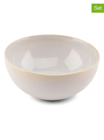 Salt and Pepper 6er-Set: Schalen "Solo" in Weiß/ Beige - (H)6,5 x Ø 14,5 cm