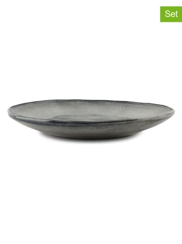 Salt and Pepper Talerze obiadowe (4 szt.) "Capri" w kolorze niebiesko-zielonym - Ø 27 cm