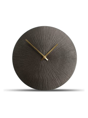 Salt and Pepper Tischuhr "Zone" in Schwarz - Ø 26 cm