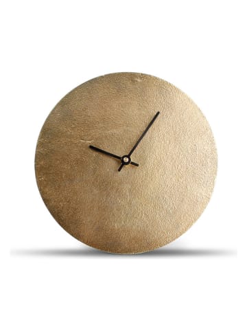 Salt and Pepper Zegar stołowy "Zone" w kolorze złotym - Ø 26 cm