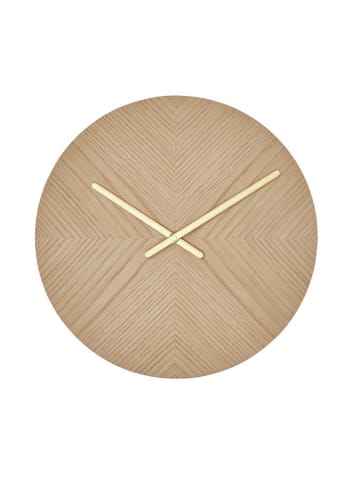 OYOY living design Zegar ścienny "Tokei" w kolorze beżowym - Ø 29 cm