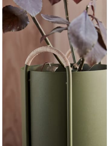 OYOY living design Pflanzenständer ''Maki'' in Oliv - (B)24 x (H)55 x (T)22 cm