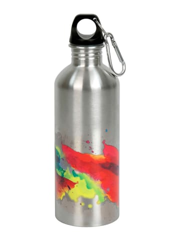 Könitz Drinkfles "On Colour Flow" zilverkleurig/meerkleurig - 600 ml