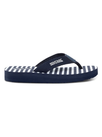 Regatta Teenslippers "Catarina" donkerblauw/wit