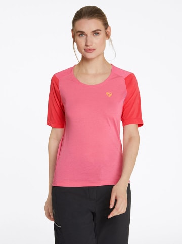 Ziener Fietsshirt "Nestonia" roze/rood