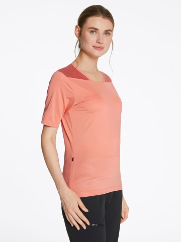Ziener Fietsshirt "Nadelia" zalmroze