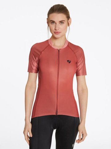 Ziener Fietsshirt "Naiala" koraalrood