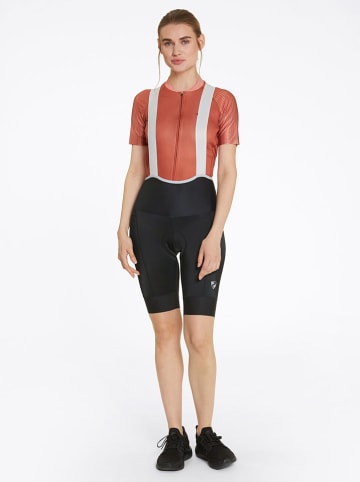 Ziener Fietsshort "Nysa X-Race" zwart/wit