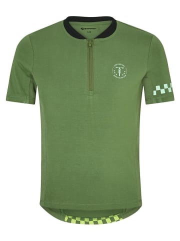 Ziener Fahrradtrikot "Neston" in Grün/ Türkis