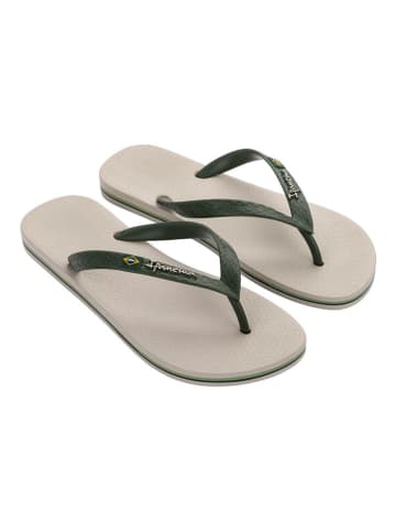 Ipanema Zehentrenner in Beige/ Khaki