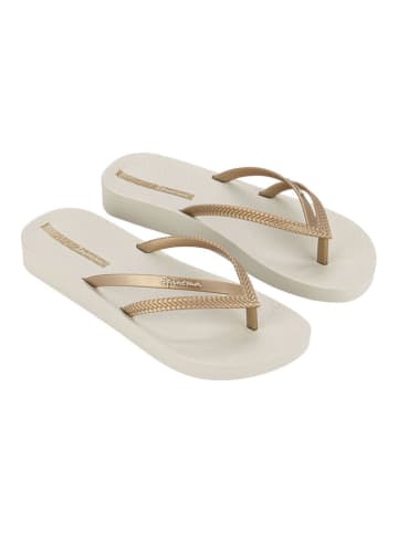 Ipanema Teenslippers crème/goudkleurig