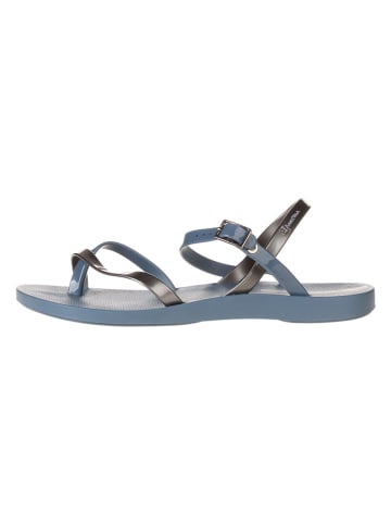 Ipanema Zehensandalen in Blau/ Silber