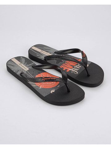 Ipanema Teenslippers zwart/oranje