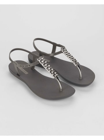 Ipanema Zehensandalen in Anthrazit/ Silber