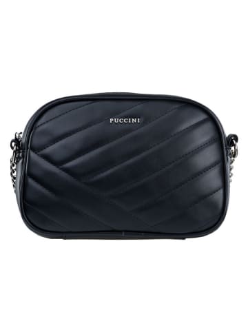 Puccini Umhängetasche in Schwarz - (B)24 x (H)15 x (T)8 cm