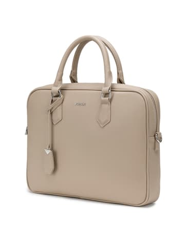 Puccini Laptoptasche in Beige - (B)30 x (H)40 x (T)6 cm
