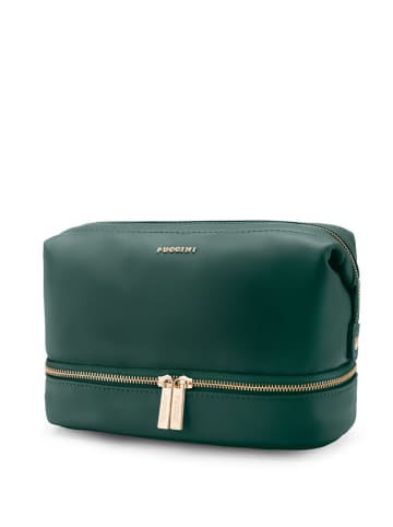 Puccini Kosmetiktasche in Grün - (B)25,5 x (H)13 x (T)15 cm