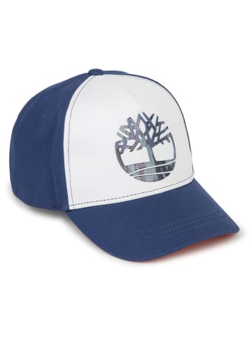 Timberland Cap in Weiß/ Dunkelblau