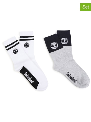Timberland 2er-Set: Socken in Weiß