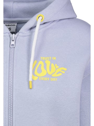 Sublevel Sweatvest lichtblauw