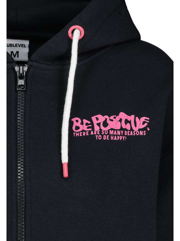 Sublevel Sweatjacke in Schwarz