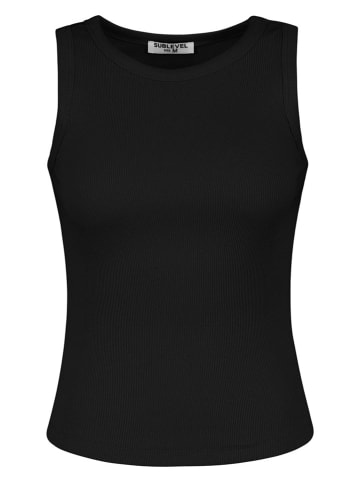 Sublevel Top in Schwarz