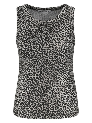Fresh Made Top in Creme/ Schwarz