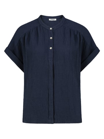 Sublevel Bluse in Dunkelblau